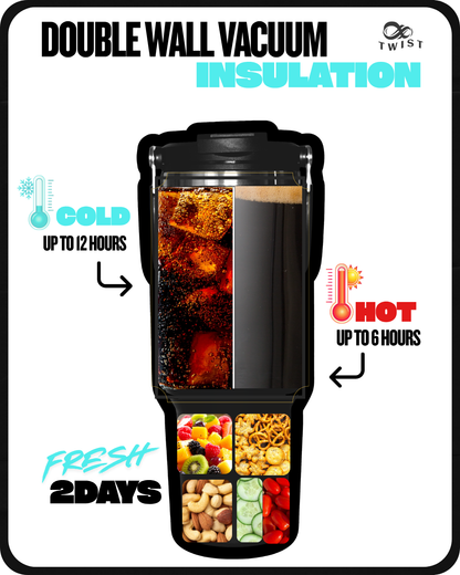 Drink & Snack On-the-Go Cup